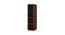 Saratoga Bookshelf cum Display Unit (Matte Laminate Finish, Coffee Walnut) by Urban Ladder - Rear View Design 1 - 393988