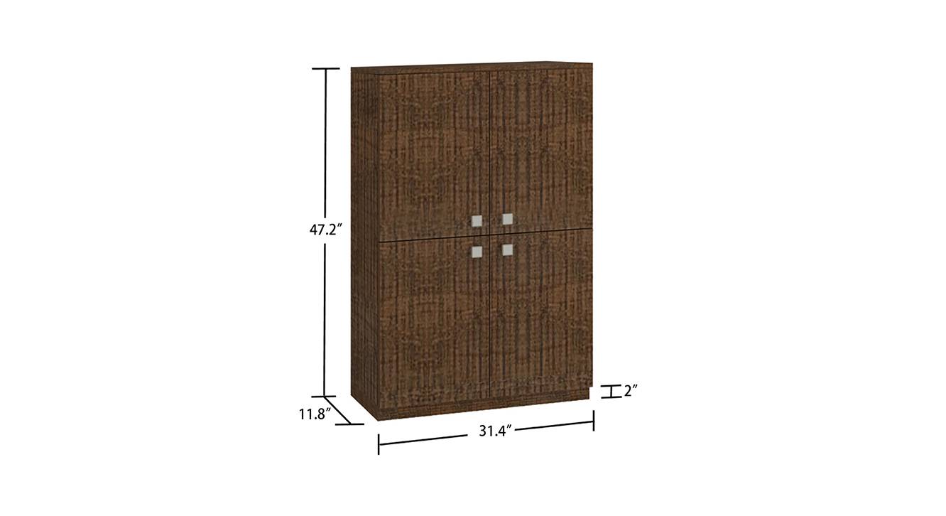 Romano bookshelf and file cabinet tawny cambric 6