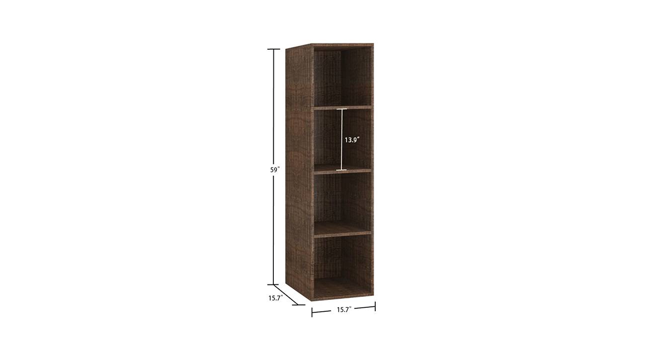 Saratoga bookshelf tawny cambric 6