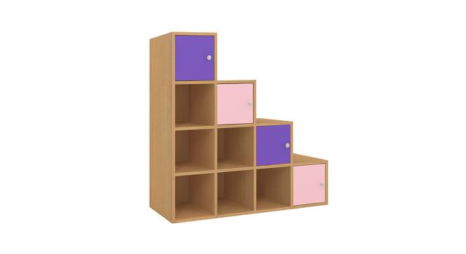 Lyra Storage Cabinet (Matte Laminate Finish, Lavender Purple - English Pink) by Urban Ladder - Front View Design 1 - 394041