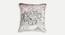 Aubree Cushion Cover - Set of 2 (41 x 41 cm  (16" X 16") Cushion Size, Brown & White) by Urban Ladder - Front View Design 1 - 394128