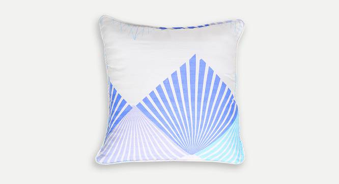 Avril Cushion Cover - Set of 2 (White, 51 x 51 cm  (20" X 20") Cushion Size) by Urban Ladder - Front View Design 1 - 394199