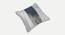 Chana Cushion Cover - Set of 2 (Grey, 30 x 30 cm  (12" X 12") Cushion Size) by Urban Ladder - Cross View Design 1 - 394271