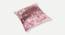 Davidson Cushion Cover - Set of 2 (51 x 51 cm  (20" X 20") Cushion Size, White & Pink) by Urban Ladder - Cross View Design 1 - 394339