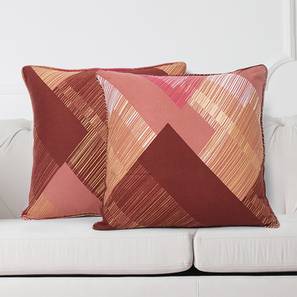 Kaiyote cushion cover set of 2 brownpeach lp
