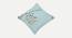 Iero Cushion Cover - Set of 2 (41 x 41 cm  (16" X 16") Cushion Size, Blue & Orange) by Urban Ladder - Cross View Design 1 - 394405
