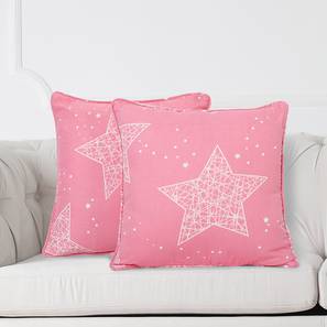 Leon cushion cover set of 2 pinkwhite lp