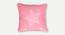 Leon Cushion Cover - Set of 2 (41 x 41 cm  (16" X 16") Cushion Size, pink & white) by Urban Ladder - Front View Design 1 - 394511