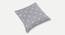 Pauw Cushion Cover - Set of 2 (41 x 41 cm  (16" X 16") Cushion Size, Grey & White) by Urban Ladder - Cross View Design 1 - 394527