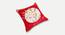 Mabel Cushion Cover - Set of 2 (30 x 30 cm  (12" X 12") Cushion Size, Red & White) by Urban Ladder - Cross View Design 1 - 394579