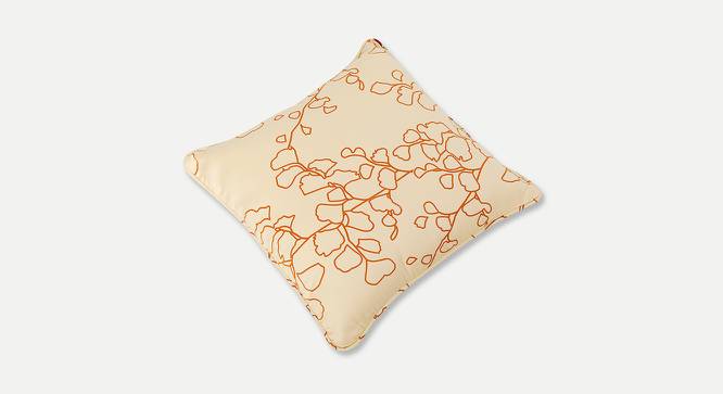Oliver Cushion Cover - Set of 2 (41 x 41 cm  (16" X 16") Cushion Size, Beige & Brown) by Urban Ladder - Cross View Design 1 - 394581