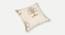 Santana Cushion Cover - Set of 2 (51 x 51 cm  (20" X 20") Cushion Size, White & Yellow) by Urban Ladder - Cross View Design 1 - 394712