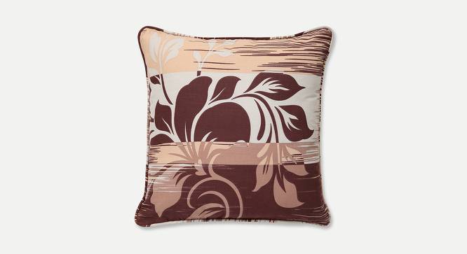 Copper Cushion Cover - Set of 2 (61 x 61 cm  (24" X 24") Cushion Size, Brown - Magenta) by Urban Ladder - Front View Design 1 - 
