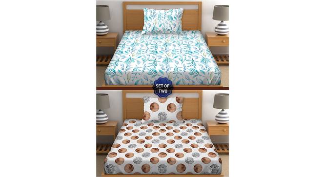 Britton Bedsheet Set of 2 (Single Size) by Urban Ladder - Front View Design 1 - 395021