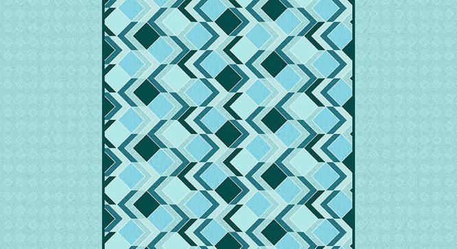 Jaxen Bedsheet Set (Navy Blue, King Size) by Urban Ladder - Cross View Design 1 - 395207