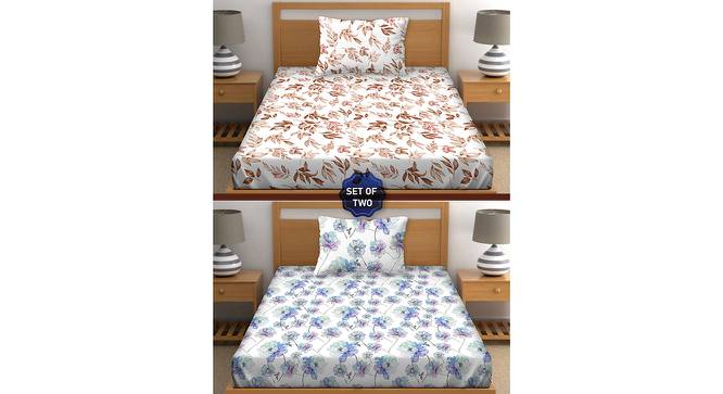 Huntleigh Bedsheet Set of 2 (Single Size) by Urban Ladder - Front View Design 1 - 395543