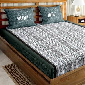 Bedsheets Design Laurelle Bedsheet Set (Green, King Size)