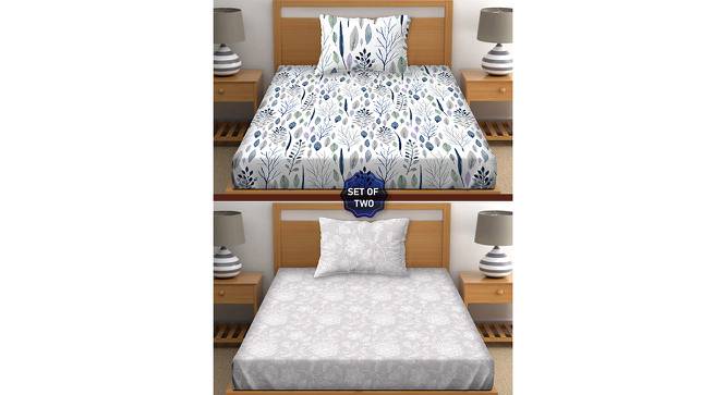 Kenton Bedsheet Set of 2 (Single Size) by Urban Ladder - Front View Design 1 - 395723