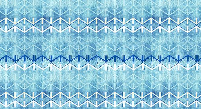 Jaxen Bedsheet Set (Blue, King Size) by Urban Ladder - Cross View Design 1 - 395798