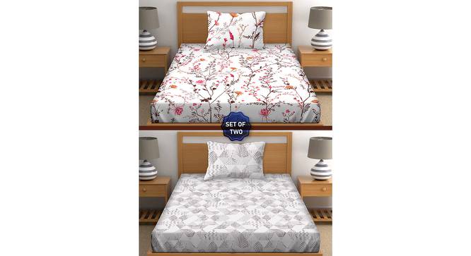 Madyson Bedsheet Set of 2 (Single Size) by Urban Ladder - Front View Design 1 - 395999