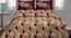 Amnesty Bedding Set (Brown, King Size) by Urban Ladder - Front View Design 1 - 396033