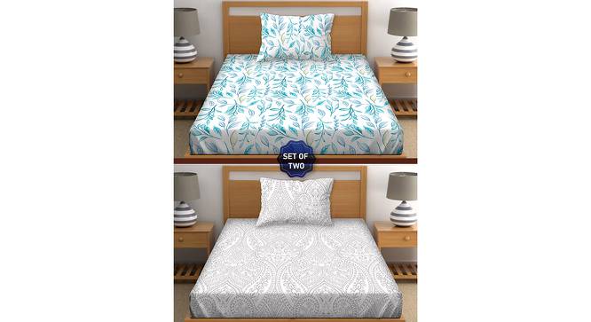 Star Bedsheet Set of 2 (Single Size) by Urban Ladder - Front View Design 1 - 396355