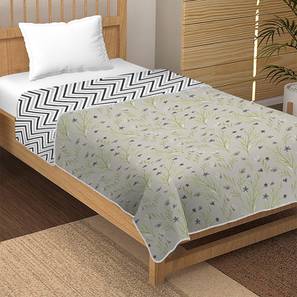 Cotton Blankets Design Grey GSM Cotton Single Size Quilt