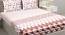 Lindell Bedsheet Set (Rust, King Size) by Urban Ladder - Front View Design 1 - 396566