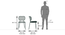 Joyce Balcony Chair - Set of 2 (Green) by Urban Ladder - Design 1 Dimension - 396678
