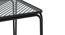 Joyce Glass Top Balcony Table (Black) by Urban Ladder - Design 1 Close View - 396691