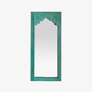 Full Length Mirror Design Jaryl Standing Mirror (Teal Blue)