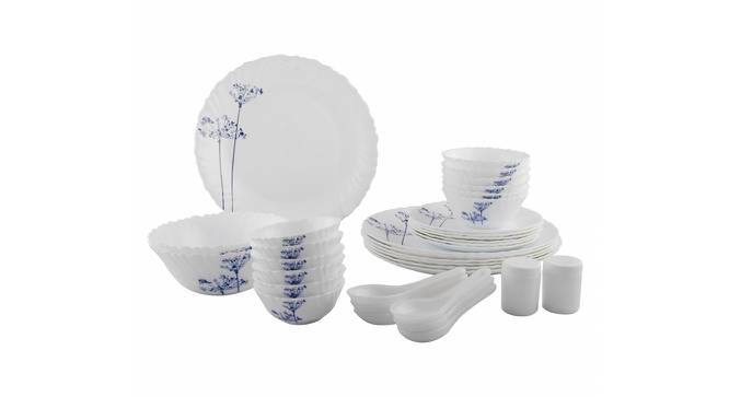 Horace Dinner Set (White) by Urban Ladder - Front View Design 1 - 396915
