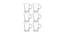 Noe Mug (Clear) by Urban Ladder - Cross View Design 1 - 397416
