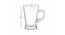 Noe Mug (Clear) by Urban Ladder - Design 1 Dimension - 397450