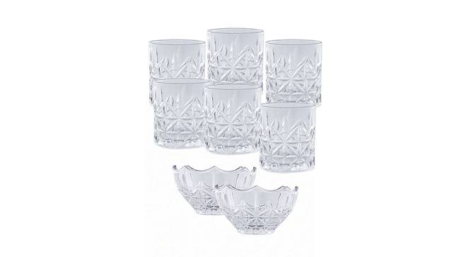 Valentin Tumbler (Clear) by Urban Ladder - Front View Design 1 - 397627