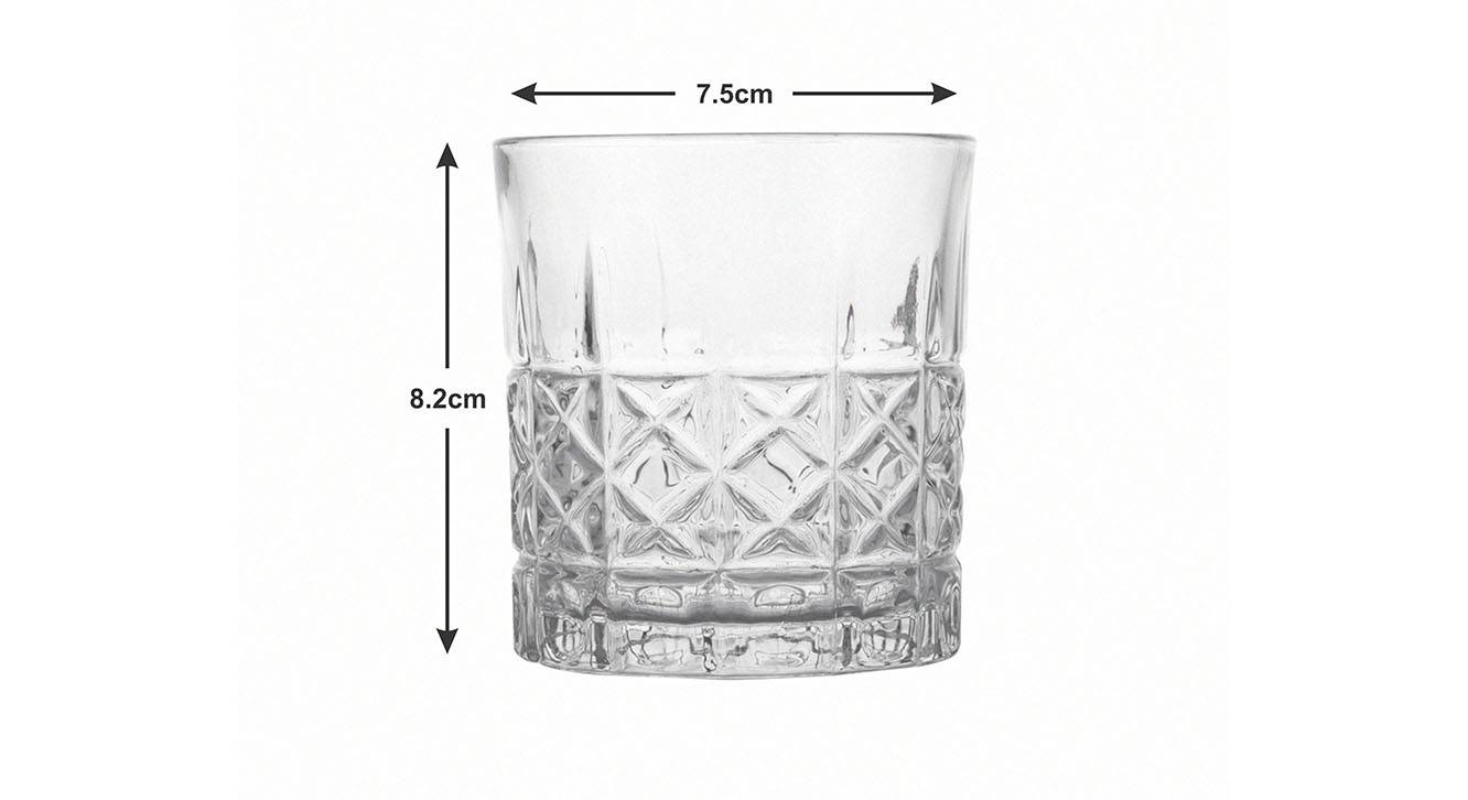 Troy tumbler clear 6