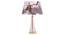 Margate Table Lamp (Cotton Shade Material, Printed Shade Colour, Transparent & Brass) by Urban Ladder - Rear View Design 1 - 398019