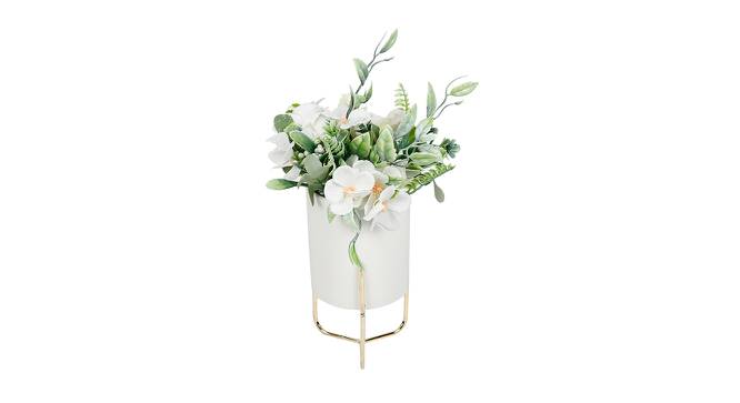 Averil Artifical Plant (White) by Urban Ladder - Front View Design 1 - 398057