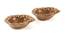 Bhamini Showpiece Set of 2 (Brown) by Urban Ladder - Front View Design 1 - 398069