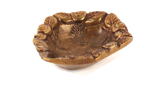 Bhamini Showpiece Set of 2 (Brown) by Urban Ladder - Cross View Design 1 - 398082