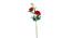 Celsey Artificial Flower Set of 2 (Red) by Urban Ladder - Cross View Design 1 - 398162