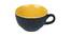 Dawsen Soup Bowl Set of 2 (Yellow & Black) by Urban Ladder - Design 1 Side View - 398371