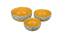 Fenton Serving Bowl Set of 3 (Yellow & Grey) by Urban Ladder - Front View Design 1 - 398434