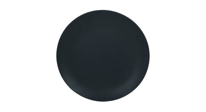 Gerry Dinner Plates Set of 2 (Black) by Urban Ladder - Cross View Design 1 - 398451