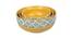Fenton Serving Bowl Set of 3 (Yellow & Grey) by Urban Ladder - Cross View Design 1 - 398454