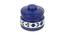 Jak Canister (Blue) by Urban Ladder - Design 1 Side View - 398534