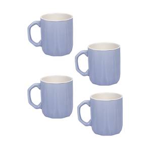 Cups Mugs Design Madeleine Mug Set (Blue, Set Of 4 Set)