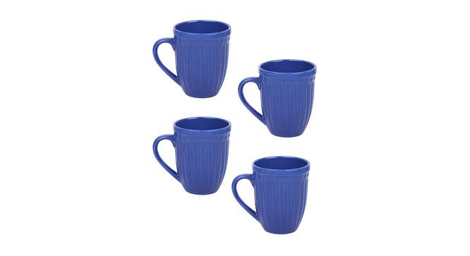 Raelyn Mug Set (Blue, Set Of 4 Set) by Urban Ladder - Front View Design 1 - 398604