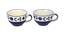 Renwick Soup Bowl Set of 2 (Blue) by Urban Ladder - Front View Design 1 - 398700