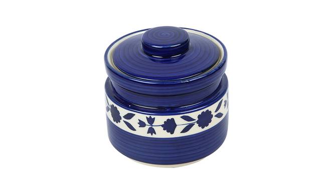 Rozanne Canister (Blue) by Urban Ladder - Cross View Design 1 - 398722